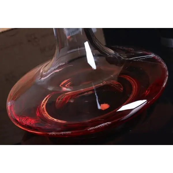 Carafe à Décanter - Décanteur 170cl en Cristal Soufflé à la Main - Joli  Verre - Carafes & Accessoires de Tables pour Amateurs - Aérateur de Vin
