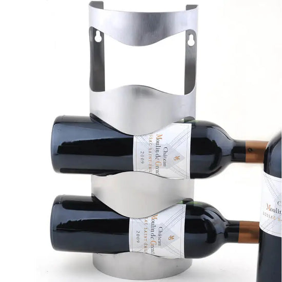PRIMAZY Porte-bouteilles de vin pour 6 bouteilles – Cave à vin