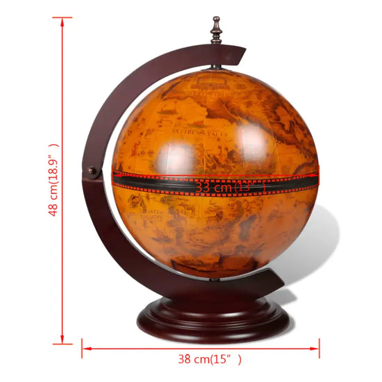 Range Bouteille Design Globe | vidaXL