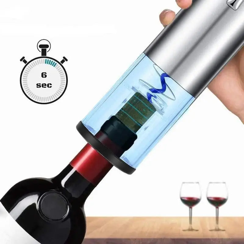 Tire bouchon rechargeable électrique sur socle - Accessoire du vin